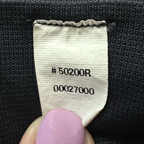 SPANX Women's Black Ankle Leggings Size XL Stretch Pull On Slimming Texured - Picture 9 of 9